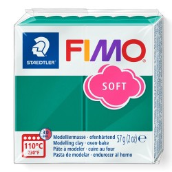 Staedtler Fimo Soft Πηλός 57gr Emerald (56)