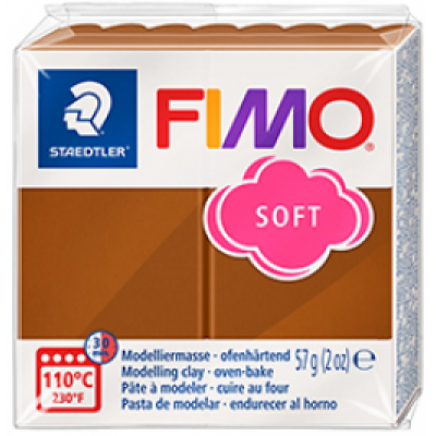 Staedtler Fimo Soft Πηλός 57gr Caramel (7)