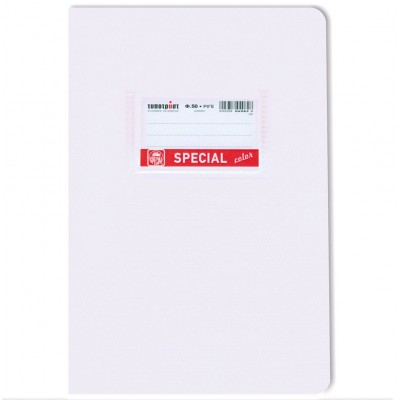 Special Color Τετράδιο Λευκό Ριγέ 17x25 50Φ.
