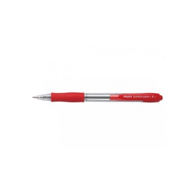 Pilot Στυλό Super Grip Fine 0.7mm Κόκκινο 