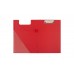Ντοσιέ Σεμιναρίων Δίφυλλο με Κλιπ Πιάστρα 32x23cm Κόκκινο