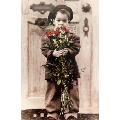 Αφίσα Poster Αγόρι με Τριαντάφυλλο 60x90cm