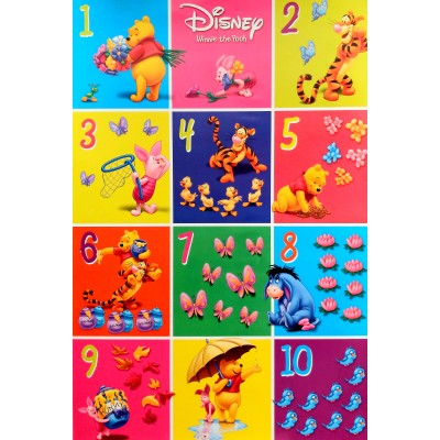 Αφίσα Poster Winnie The Pooh Αριθμοί 60x90cm
