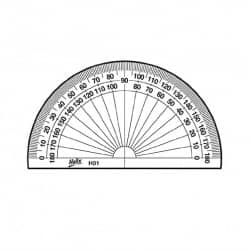 Μοιρογνωμόνιο Πλαστικό 180°