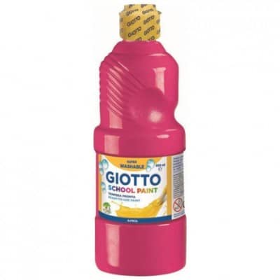 Giotto Τέμπερα School Paint 500ml Φούξια