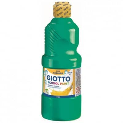 Giotto Τέμπερα School Paint 500ml Πράσινο