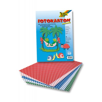 Φύλλα Κολάζ με Βούλες σετ 10τμχ FOLIA PAPER