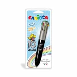 Carioca Στυλό 10 Χρωμάτων Ballpoint 1mm