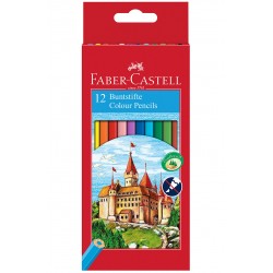 Faber-Castell Ξυλομπογιές 12 Χρώματα