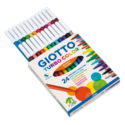 Giotto Μαρκαδόροι Turbo Color 24 τεμ.