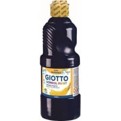 Giotto Τέμπερα School Paint 500ml Μαύρο