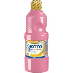 Giotto Τέμπερα School Paint 500ml Ροζ