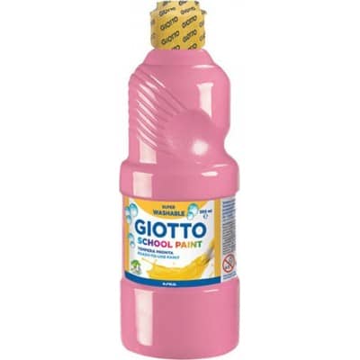 Giotto Τέμπερα School Paint 500ml Ροζ