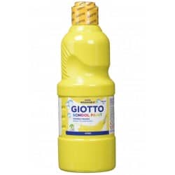 Giotto Τέμπερα School Paint 500ml Κίτρινο