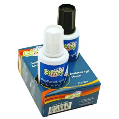 Groovy Διορθωτικό Υγρό 20ml με Διαλυτικό