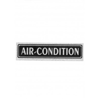Πινακίδα Σήμανσης "Air-Condition" 5x20cm