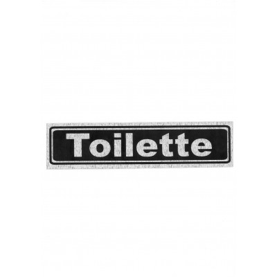 Πινακίδα Σήμανσης "Toilette" 5x20cm