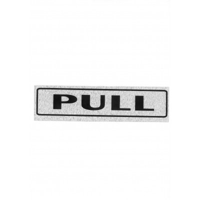 Πινακίδα Σήμανσης "Pull" 5x20cm