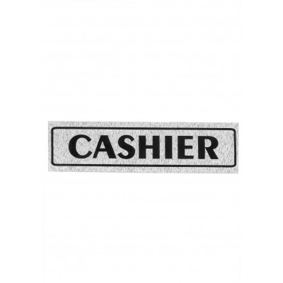 Πινακίδα Σήμανσης "Cashier" 5x20cm
