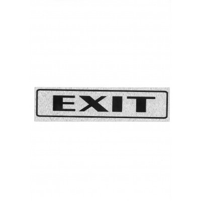 Πινακίδα Σήμανσης "Exit" 5x20cm