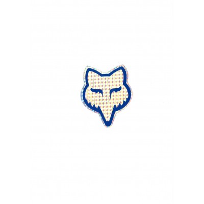Αυτοκόλλητο Σήμα "Λύκος" Μπλε 7,5x9,5cm