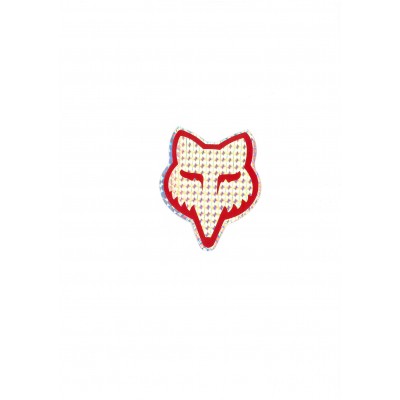 Αυτοκόλλητο Σήμα "Λύκος" Κόκκινο 7,5x9,5cm