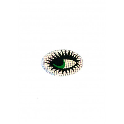 Αυτοκόλλητο Σήμα "Μάτι" Πράσινο 10x6,5cm