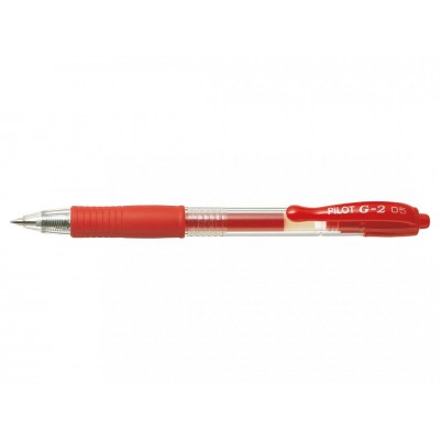 Pilot Στυλό Gel G-2 0.5mm Κόκκινο