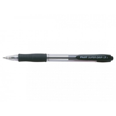 Pilot Στυλό Super Grip Fine 0.7mm Μαύρο