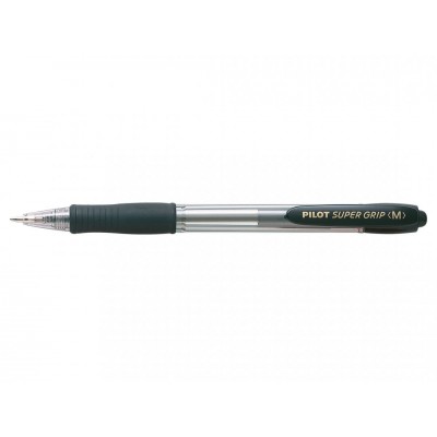 Pilot Στυλό Super Grip Medium 1mm Μαύρο