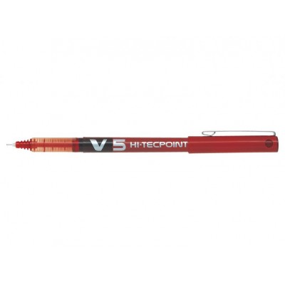 Pilot Στυλό Υγρής Μελάνης 0.5mm Hi-Tecpoint Κόκκινο