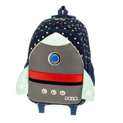 Σακίδιο Τρόλεϊ POLO Junior Animation Διαστημόπλοιο (9-01-024-8147) (2022)
