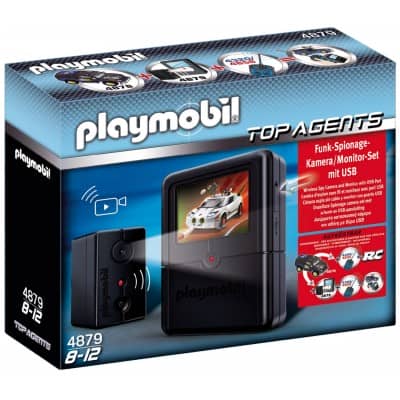 Playmobil 4879 Σετ Κατασκοπευτικής Κάμερας Top Agents