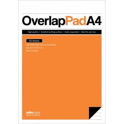 Μπλοκ Σημειώσεων Overlap Ριγέ Α4 50Φ.