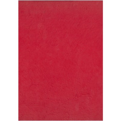 Χαρτόνι Ανάγλυφο Άχυρο Κόκκινο 40x55cm 100gr