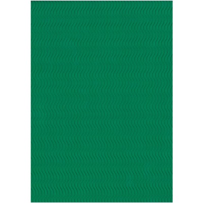 Χαρτόνι Οντουλέ Κυματιστό Πράσινο 50x70cm 300gr