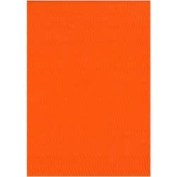 Χαρτόνι Οντουλέ Κυματιστό Πορτοκαλί 50x70cm 300gr