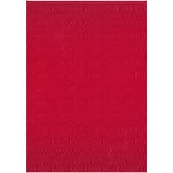 Χαρτόνι Οντουλέ Κυματιστό Κόκκινο 50x70cm 300gr