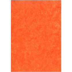 Χαρτόνι Ανάγλυφο Άχυρο Μεταξωτό Πορτοκαλί 47x64cm 25gr