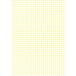 Χαρτόνι Κάνσον Καρό Κίτρινο Λευκό 24x34cm 220gr