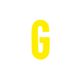 Αυτοκόλλητο Γράμμα "G" Κίτρινο 2,5x3cm