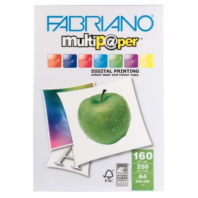 Fabriano Χαρτί Φωτοαντιγραφικό Α4 160gr (250 Φ.)