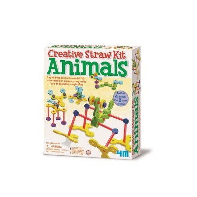 Creative Straw Kit Animals