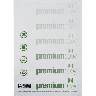 Premium Χαρτί Φωτοαντιγραφικό Α5 80 gr (500 Φ.)