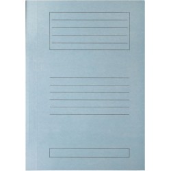 Ντοσιέ Μανίλα με Έλασμα 26x34 Μπλε (50 τεμ.)