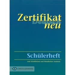 Zertifikat Deutsch neu Schülerheft