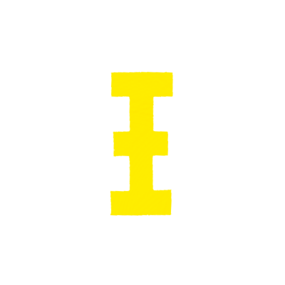 Αυτοκόλλητο Γράμμα "Ξ" Κίτρινο 2,5x3cm